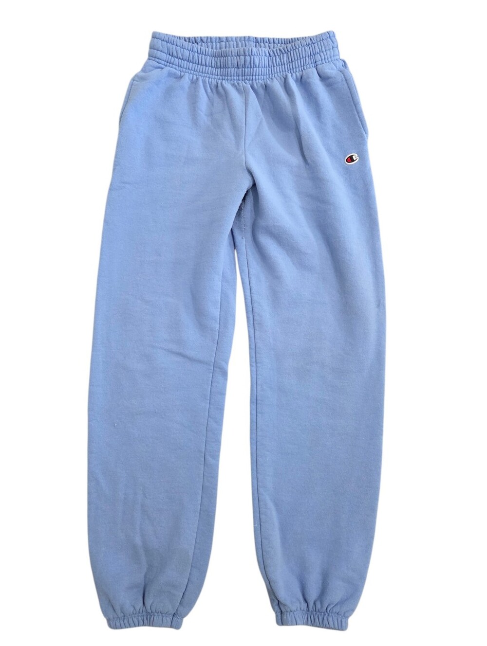 Champion Womens Light Blue Fleece Joggers - Picture 4 of 8
